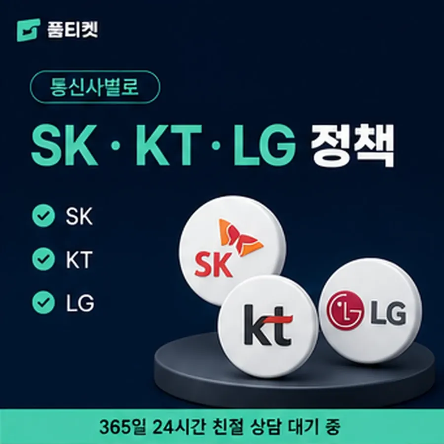 품티켓 해피머니 회선의 소액결제 미납 고지와 안내 순서 안내 이미지